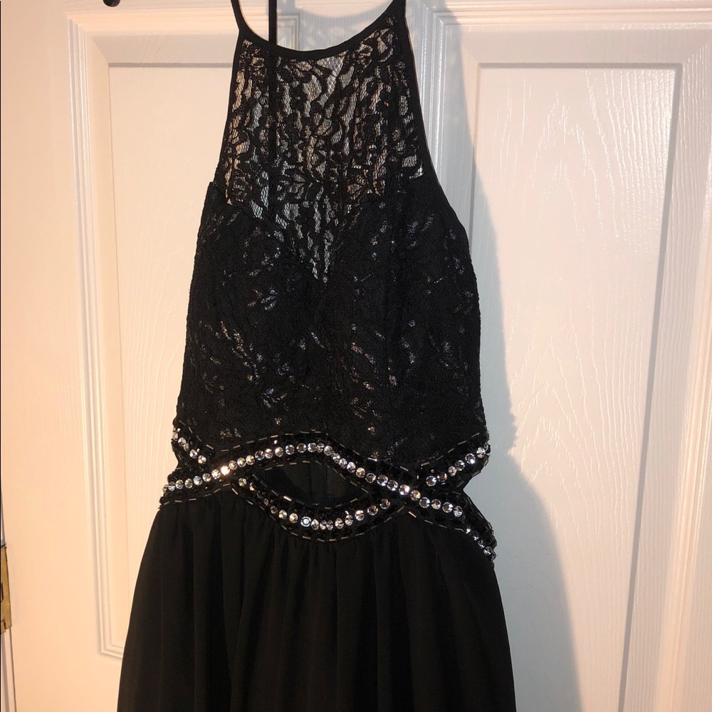 black homecoming dress